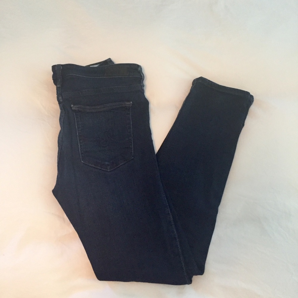 AG Blue Jeans - the prima mid-rise cigarette